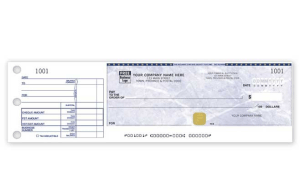 1 per page High Security Cheques
