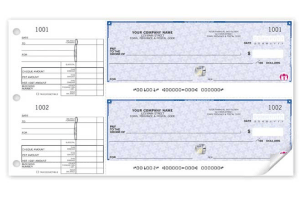 2-to-a-page High Security Cheques