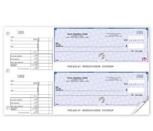2-to-a-page Security Cheques