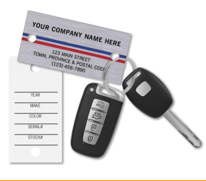 Automotive Key Tag