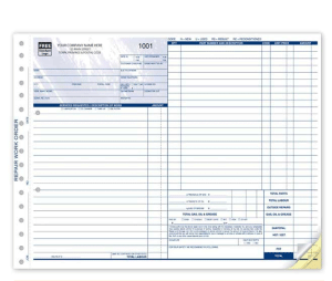 Automotive Repair Work Order