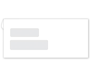 Double Window Confidential Envelope