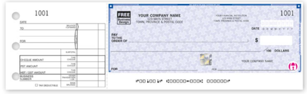 High Security Cheques