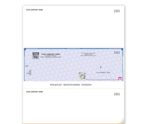 High Security Laser Middle Cheque