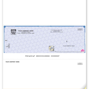 High Security Laser Middle Cheque - Quickbooks