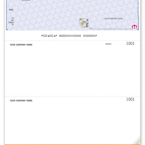 High Security Laser Top Cheque For Simply Accounting & ACCPAC