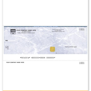 Security Laser Middle Cheque