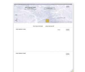 Security Laser Top Cheque