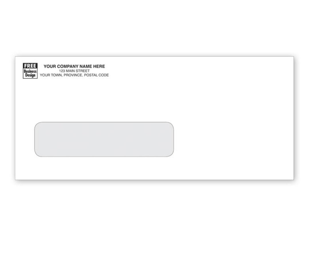 Single Window Confidential Envelope