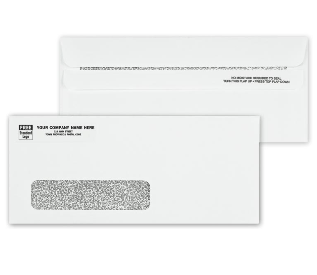 Single Window Confidential Self Seal Envelope